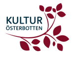KulturÖsterbottens logotyp med texten ger kulturen synlighet och möjlighet!